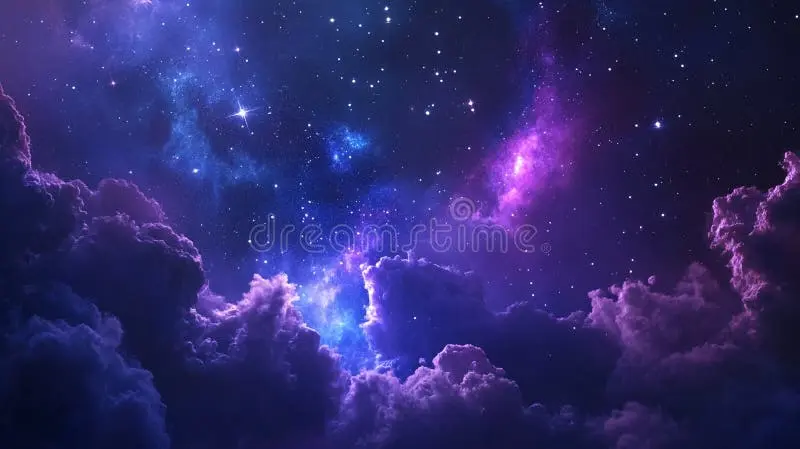 银河国际紫色星云梦幻景象