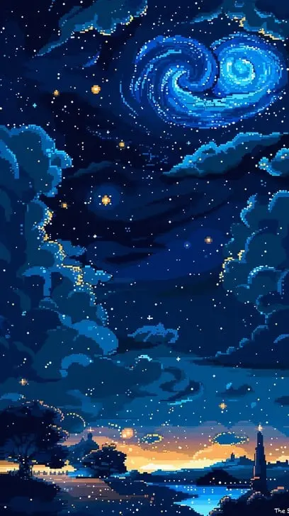 银河国际星空艺术画作